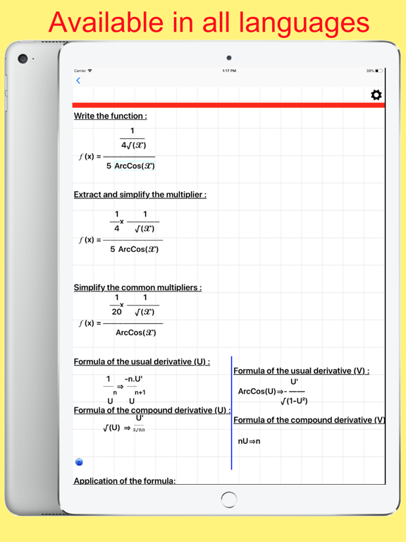 Screenshot #5 pour Math & Trigonométrie