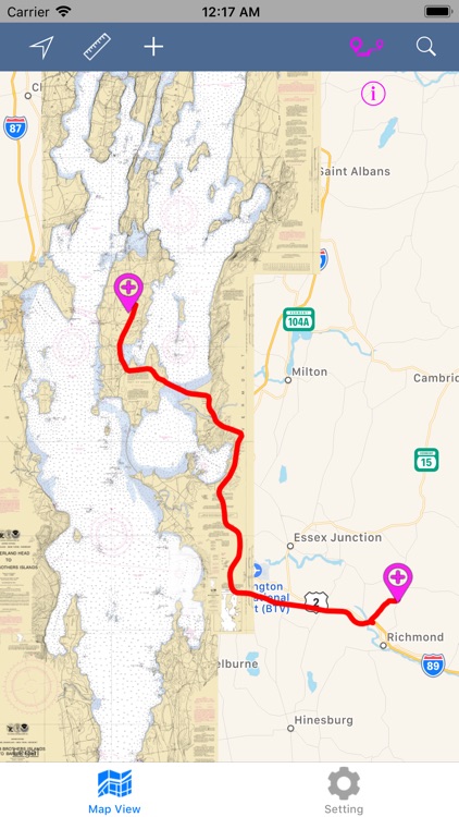 Lake Champlain – Boating Map screenshot-6