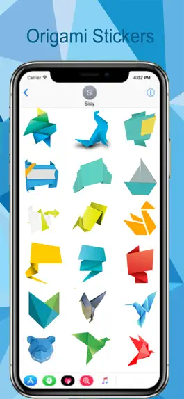 Game screenshot Origami Stickers Pack! apk