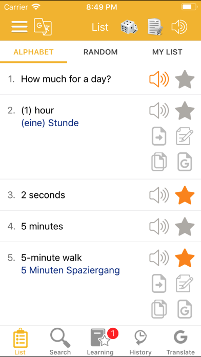 Screenshot #3 pour German Communicate Daily