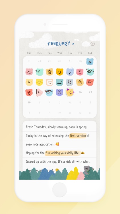 soso note - daily journal