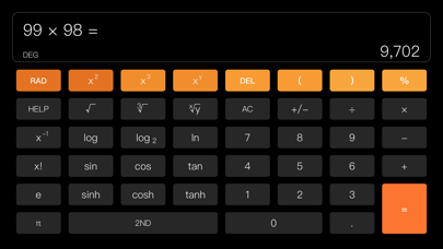 UU Scientific Calculator Screenshot