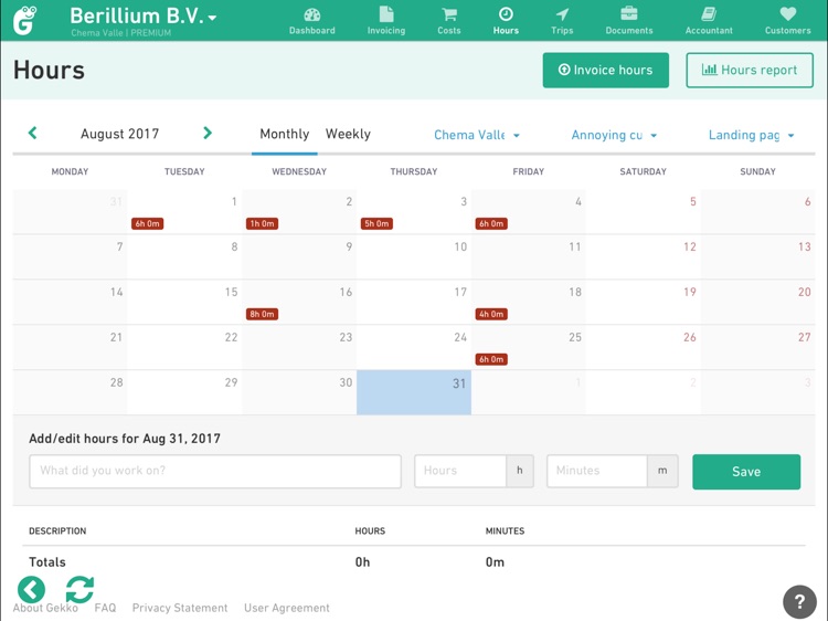 Gekko Accounting for iPad screenshot-4