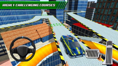 Roof Jumping Stunt Driving Parking Simulator - Real Car Racing Test Sim Run Race Games Screenshot 3