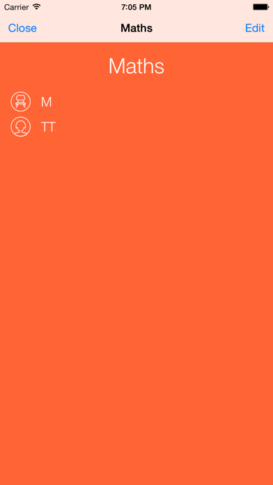 iTimeTable 2 Screenshot