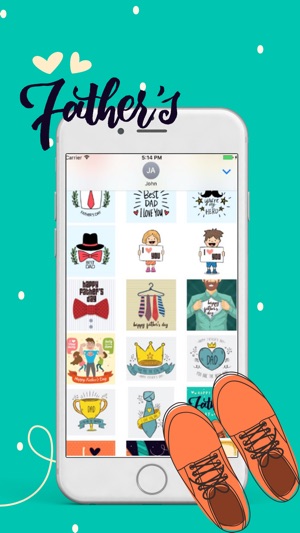 Happy Fathers' Days Stickers(圖2)-速報App