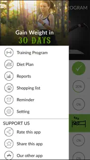 How to cancel & delete weight gain exercise 30 days 3