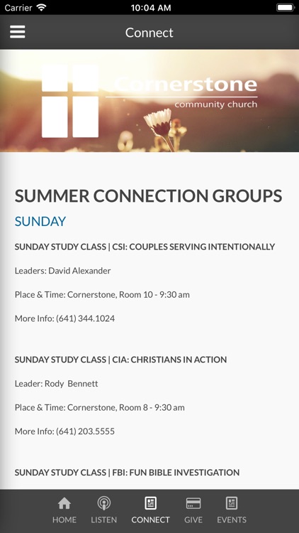 Cornerstone Chariton