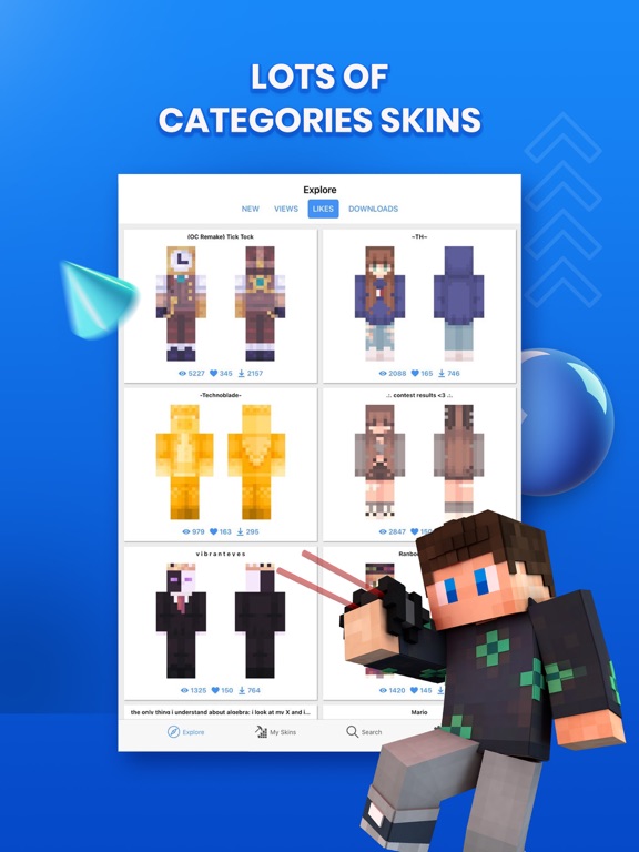 Screenshot #6 pour Skin for Minecraft