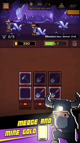 Game screenshot Miner Merge mod apk