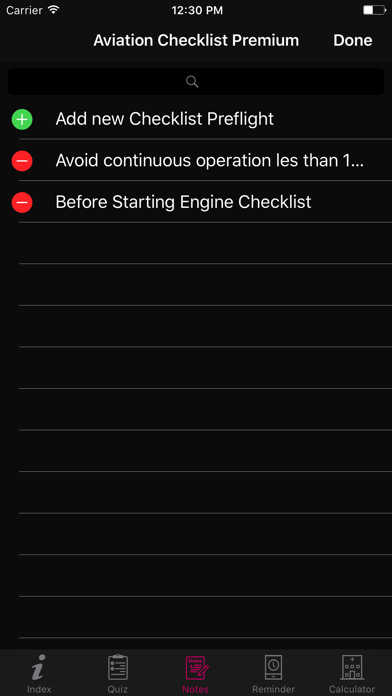Aviation Checklist Premium screenshot 4