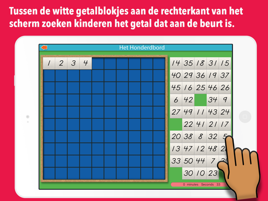 Het honderdbord iPad app afbeelding 2