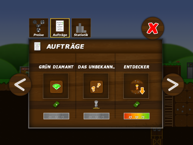 ‎Treasure Miner - 2d gem mine Screenshot