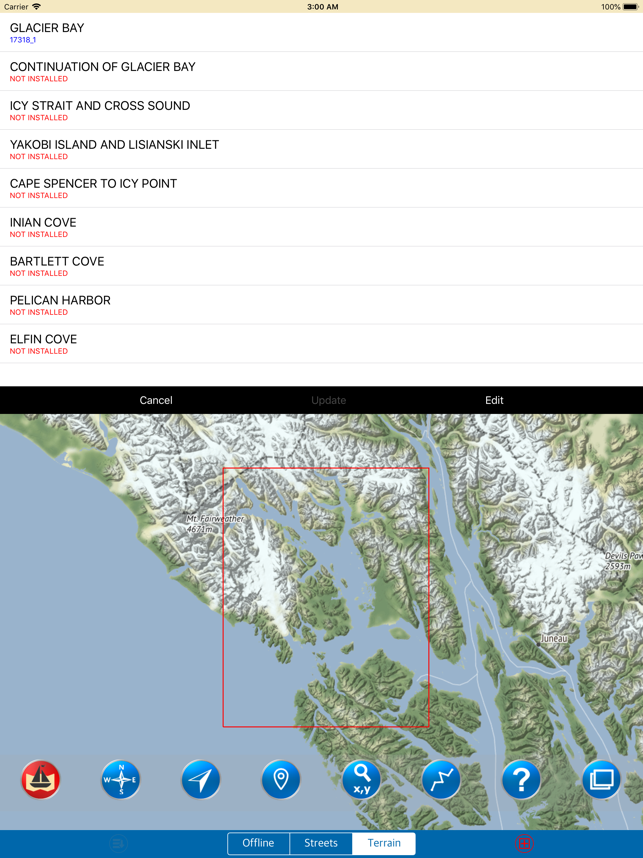 Water Charts App