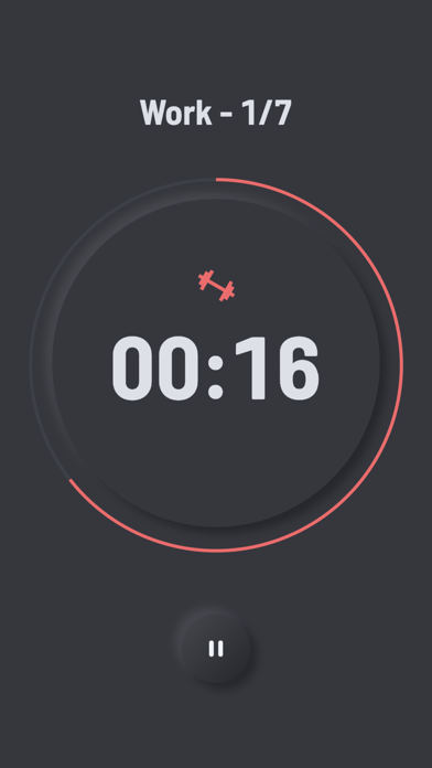 Screenshot #1 pour Interval Timer - Core