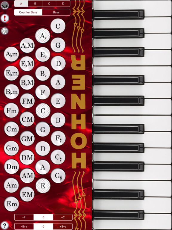 Screenshot #5 pour Hohner MIDI Piano Accordion
