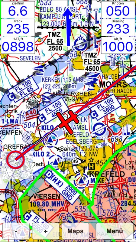 Flymap - Moving Map System screenshot 1 of 3