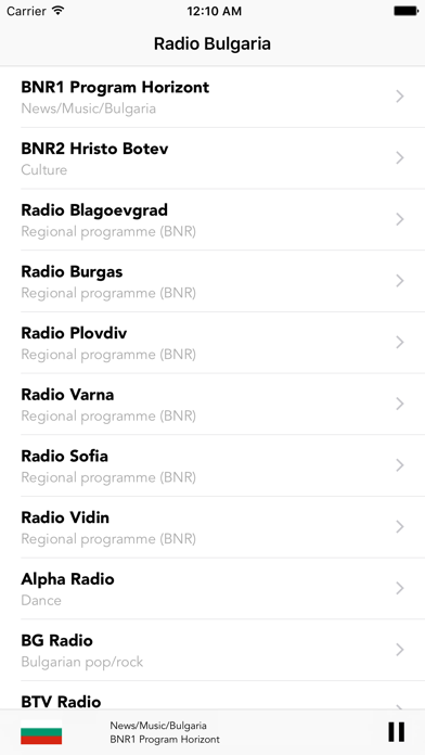 Screenshot #2 pour Radio Bulgaria Live on Air