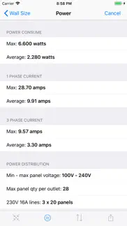 ledwallcalc iphone screenshot 3