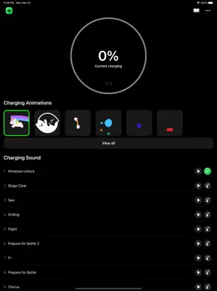 Screenshot 3 Animación De La Batería iphone