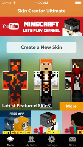 Game screenshot Skin Creator PE for Minecraft apk