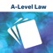 The A-Level Law Flashcards App offers you the chance to brush up on your knowledge and use it as a fully customisable revision tool for the A-Level Law Flashcards