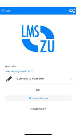 Game screenshot OzU LMS apk