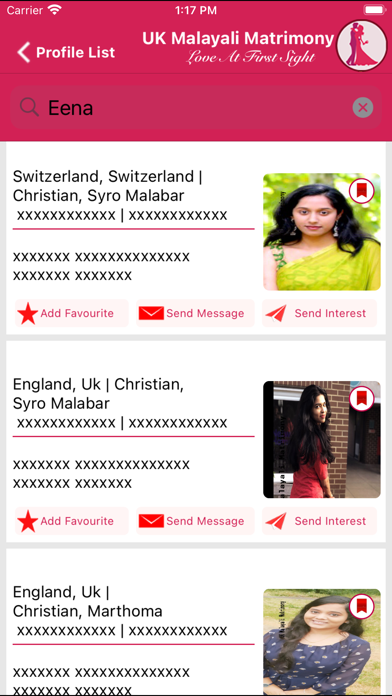 UK Malayali Matrimony Screenshot