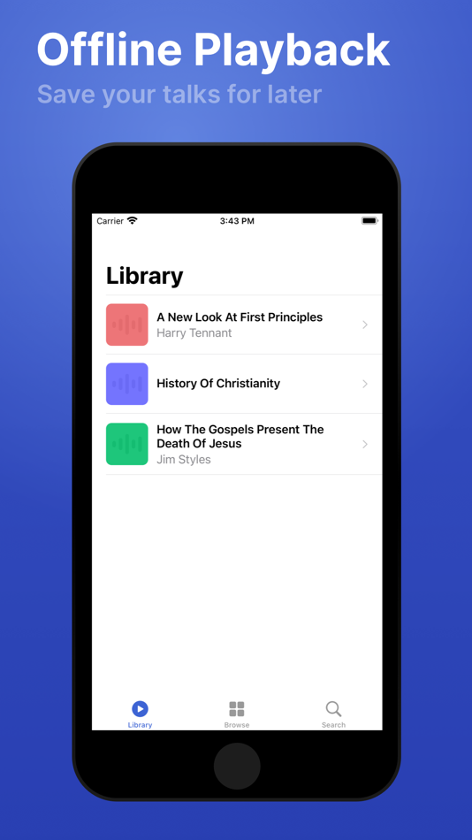 #1. Trove: Bible Talks (iOS) 由: Devin Davies