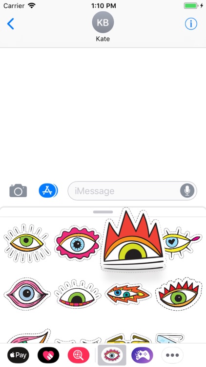 Funny Eyes Stickers