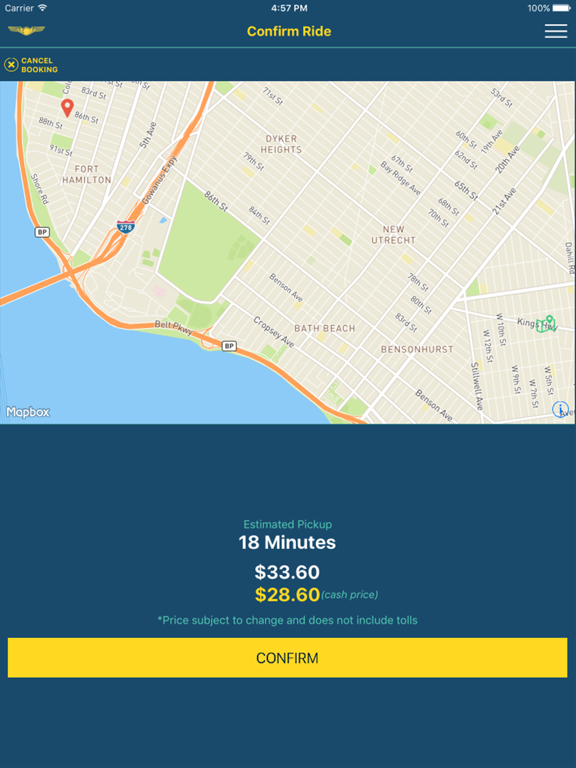 Screenshot #5 pour Eastern Car Service