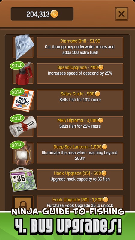 Ninja Fishing screenshot 8