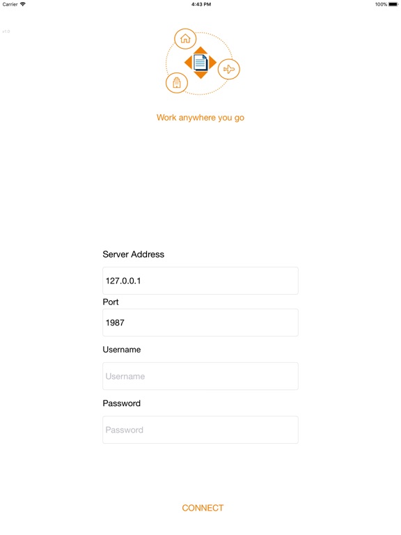 iPad Image of Document Navigator