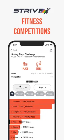 Game screenshot Strive Fitness & Steps Tracker mod apk
