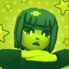 Electronic girl icon