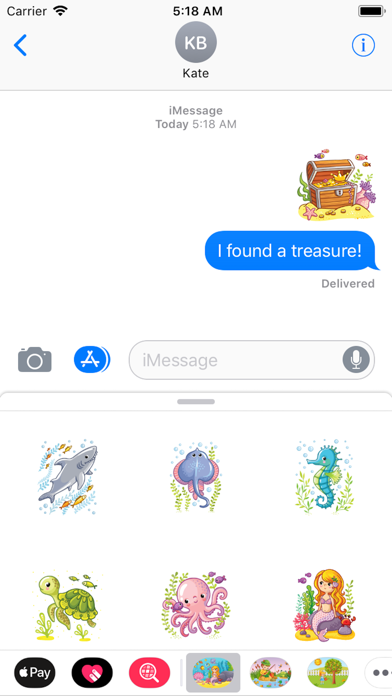 Sea Life Sticker screenshot 2