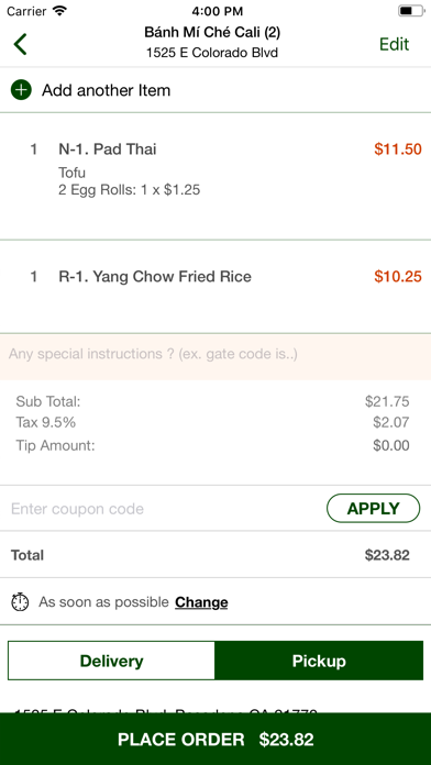 How to cancel & delete Banh Mi Che Cali from iphone & ipad 3