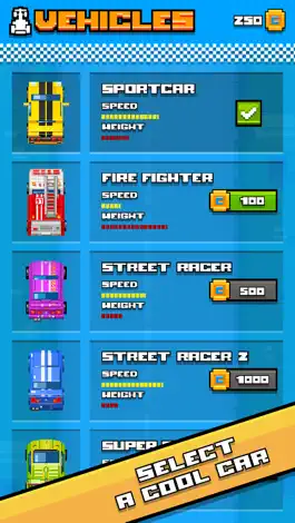 Game screenshot Speedy Road - 8 bit race hack
