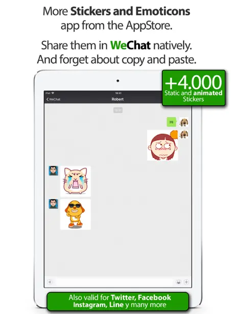 Stickers for WeChat
