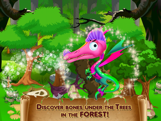 Archaeologist Dinosaur Digging iPad screenshot