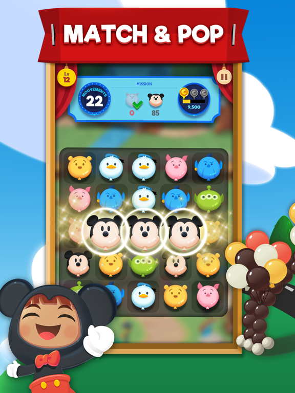 Screenshot #5 pour Disney Pop Town! Match 3 Games