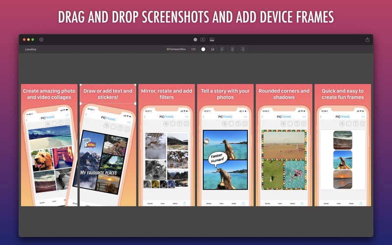 Screenshot #2 pour Screenshot Maker - App Preview