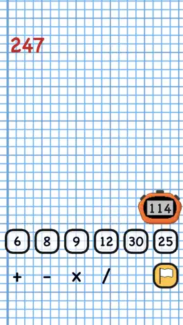 Game screenshot Calculate the number apk