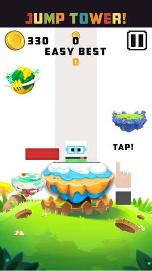 Ring Tower!-step block go up screenshot 2