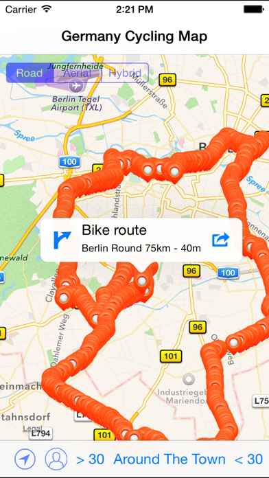 Screenshot #1 pour Germany Cycling Map