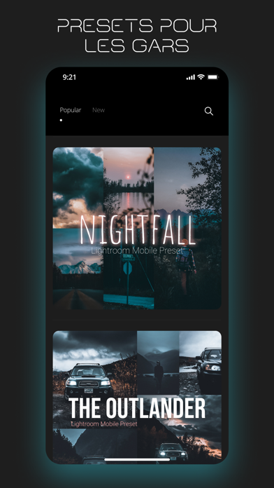 Screenshot #1 pour Presetium: Lightroom presets