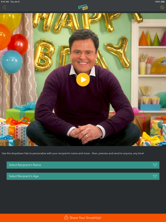 SmashUps iPad screenshot 5 - Lifestyle app