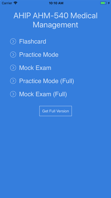 AHM-540 Exam Prep screenshot 2