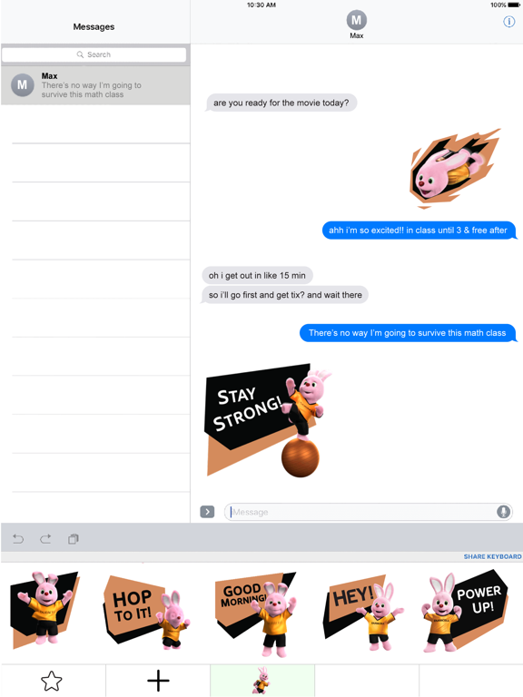 Screenshot #4 pour Duracell Bunny Stickers