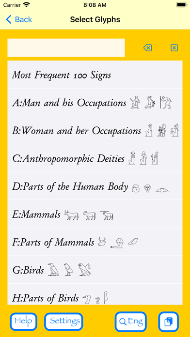 Hieroglyph Pro screenshot 3